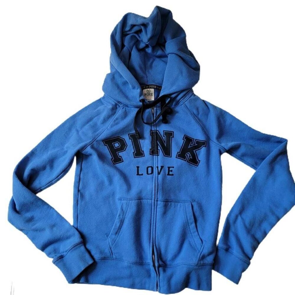 Victorias Secret Pink Womens Blue Solid‎